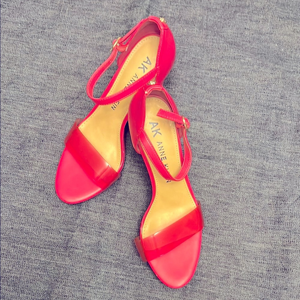 Barbie pink Anne Klein Red Sandals